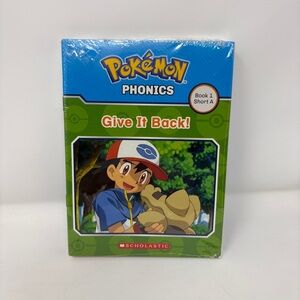 Scholastic Pokémon Phonics Book 1 - Blue and Green Cover